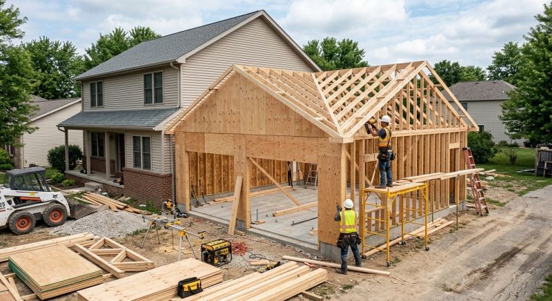 Detached Garage Construction in Mount Pleasant, SC