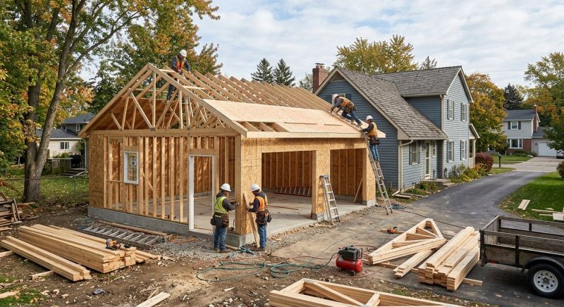 Garage Construction in Houston, TX