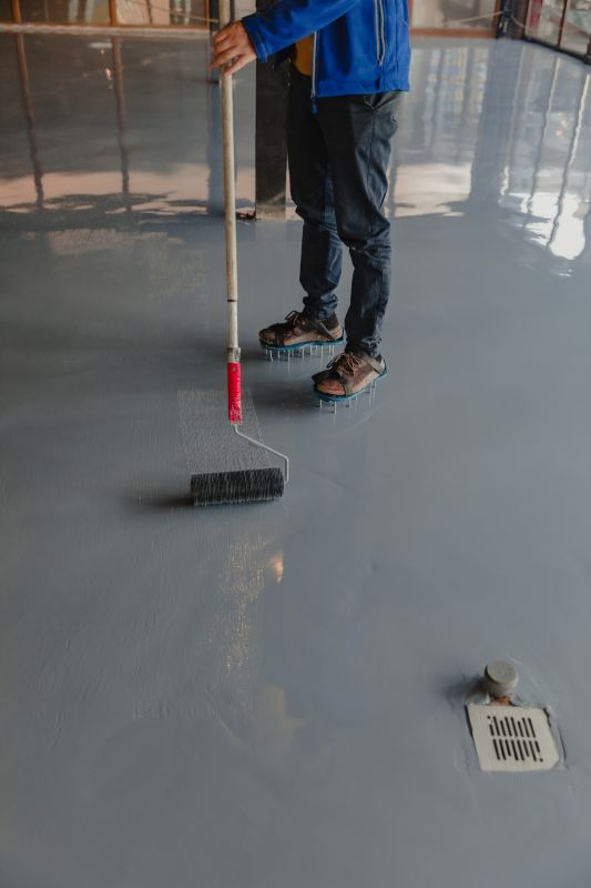 Garage Floor Epoxy Installation in Frederick, MD