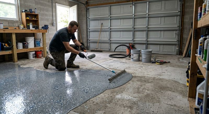 Garage Floor Resurfacing in Annapolis, MD