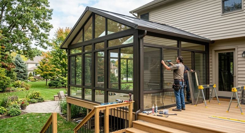 Three Season Room Installation in Arvada, CO