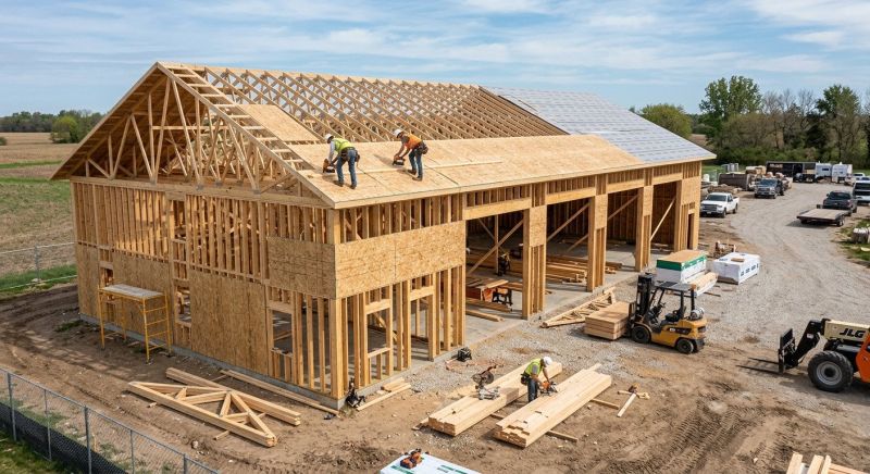Warehouse Garage Construction in Summerville, SC
