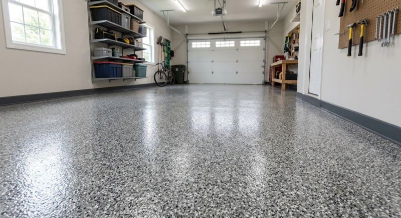 Epoxy Garage Flooring Installation in Columbia, SC