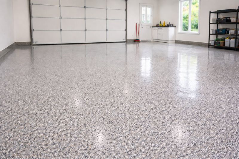 Garage Floor Epoxy Installation in Loudoun County, VA