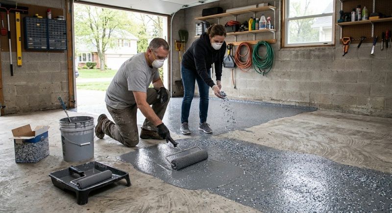 Garage Floor Resurfacing in Greenville, SC