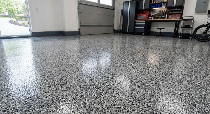 Garage Floor Staining in Greenville, SC