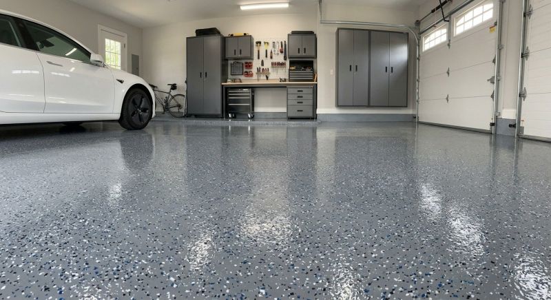 Garage Floor Staining in Columbia, SC