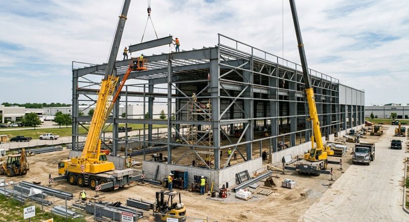 Industrial Garage Construction in Charleston, SC