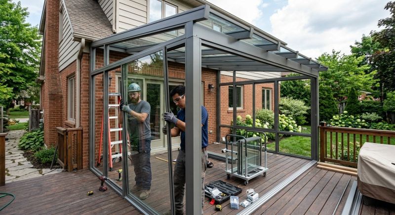 Patio Enclosure Installation in Arvada, CO