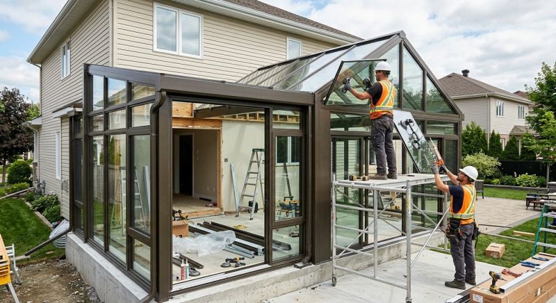 Sunroom Addition Construction in Arvada, CO