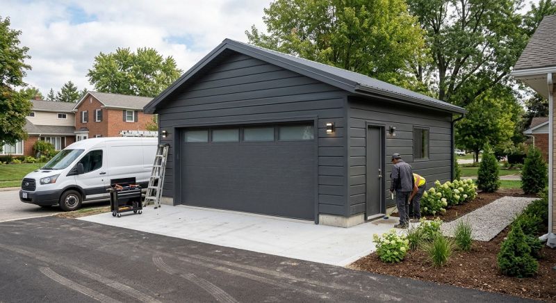 Three Car Garage Installation in Summerville, SC