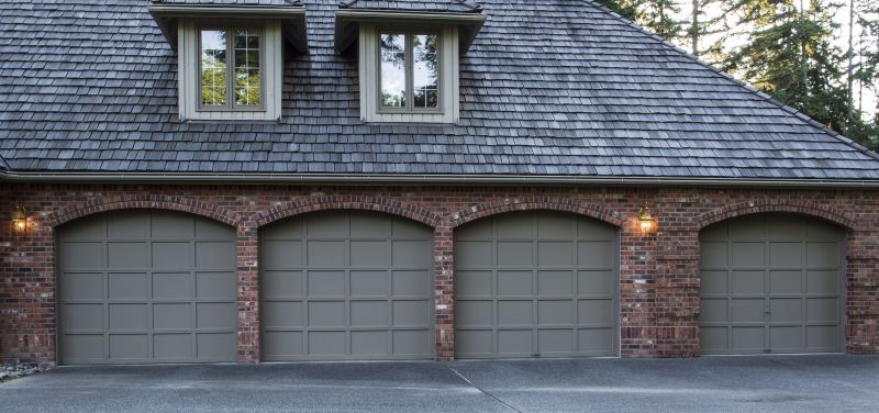 Three Car Garage Installation