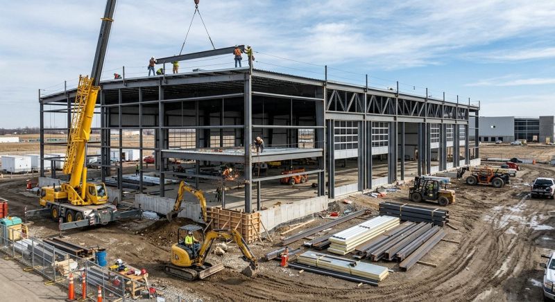 Warehouse Garage Construction in Summerville, SC
